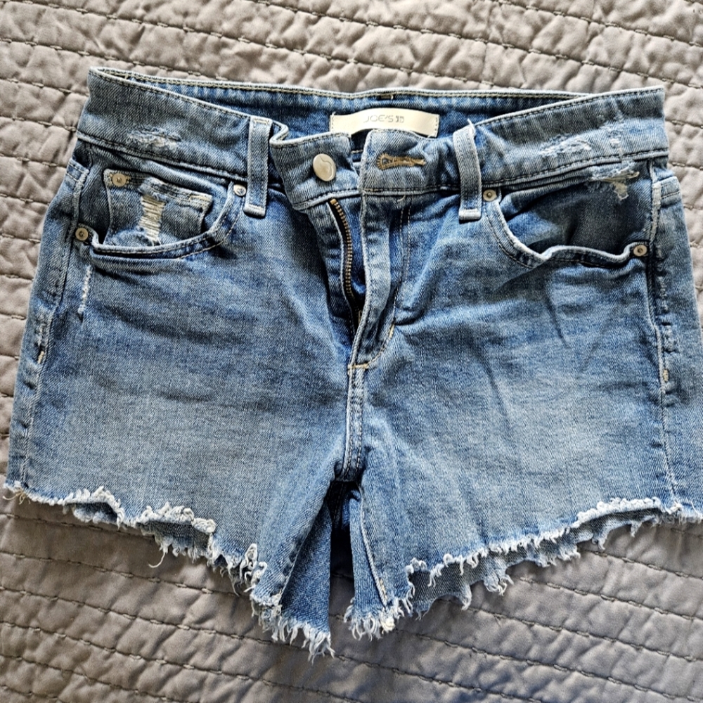 Joe's "The Ozzie" denim shorts. Size 25.